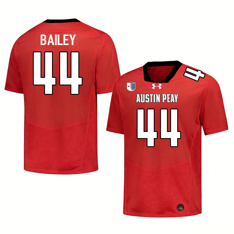 Austin Peay Governors #44 Jay Bailey College Football Jerseys,Uniforms Stitched-Red Austin Peay Governors #44 Jay Bailey College Football Jerseys,Uniforms Stitched-Red